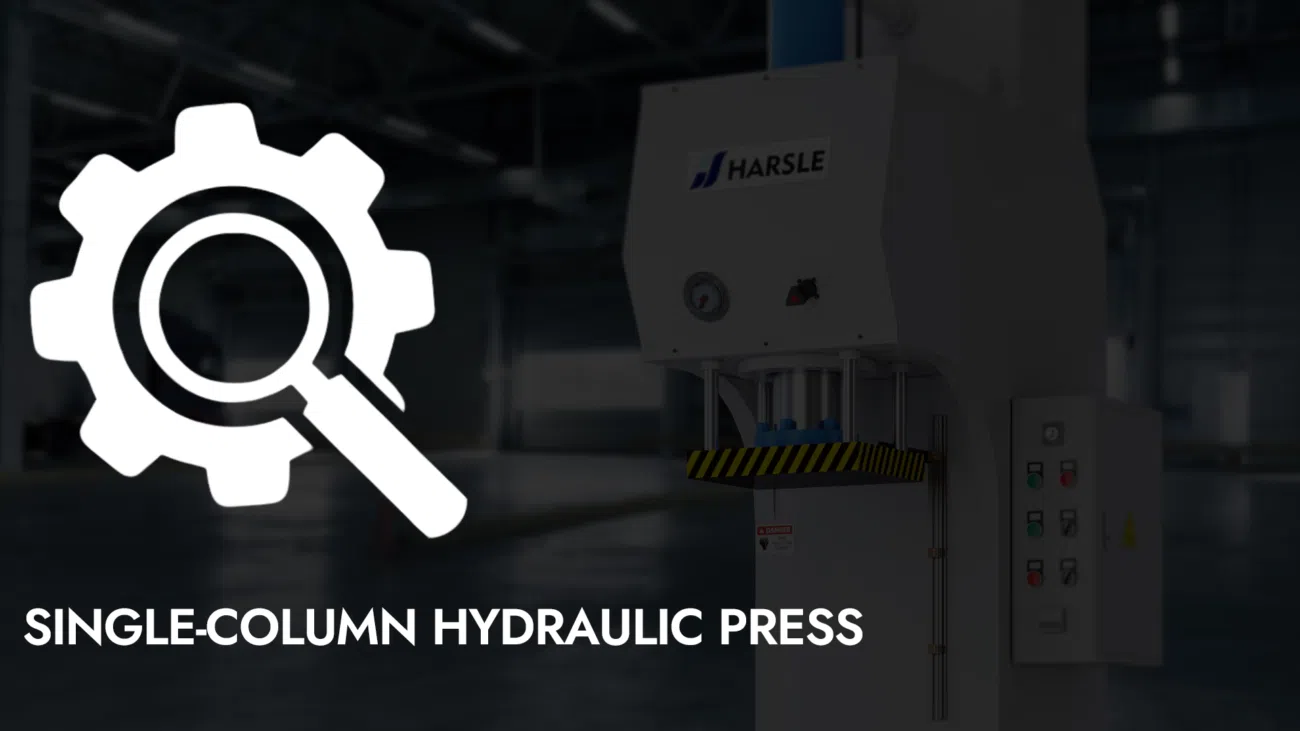 Wprowadzenie i zasada działania prasy hydraulicznej jednokolumnowej