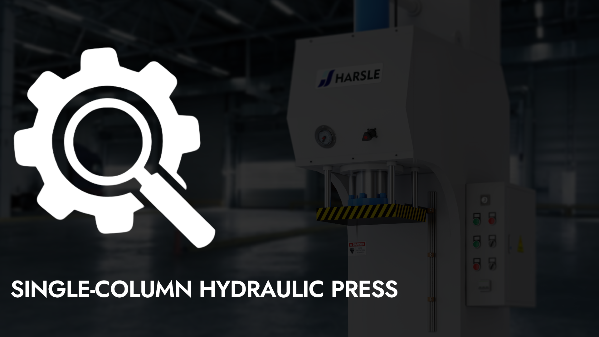 Wprowadzenie i zasada działania prasy hydraulicznej jednokolumnowej