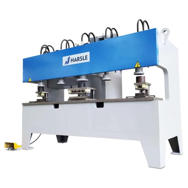 Hydraulische Mehrkopf-Stanzmaschine für Stahltüren
