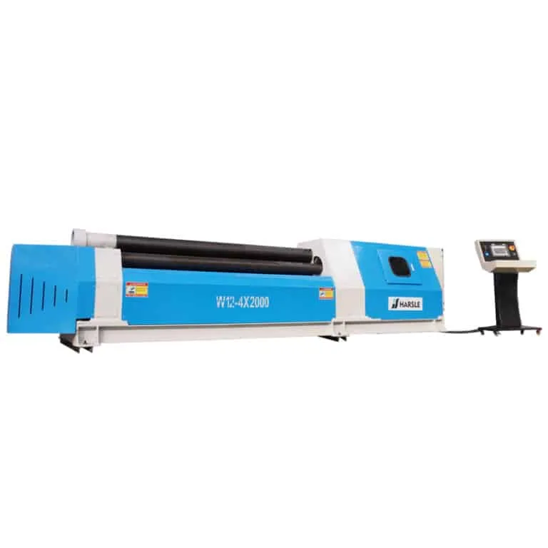 Máquina de laminação hidráulica CNC W12-4X2000 com IoT