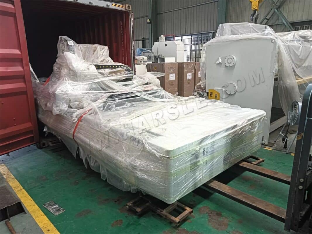 Станок лазерной резки Peru-HS-3015-3000W и листогибочный пресс с ЧПУ WC67K-300T3200