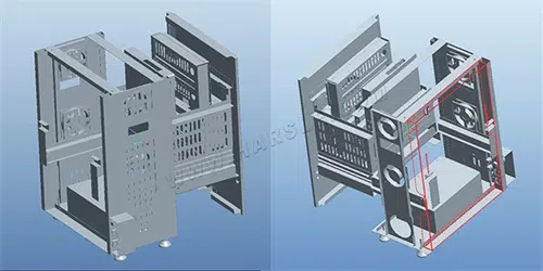 Assemblage de composants en tôle