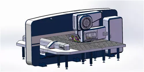 مكبس برج CNC