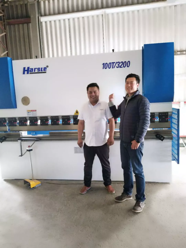 Instalación de máquinas HARSLE en Australia
