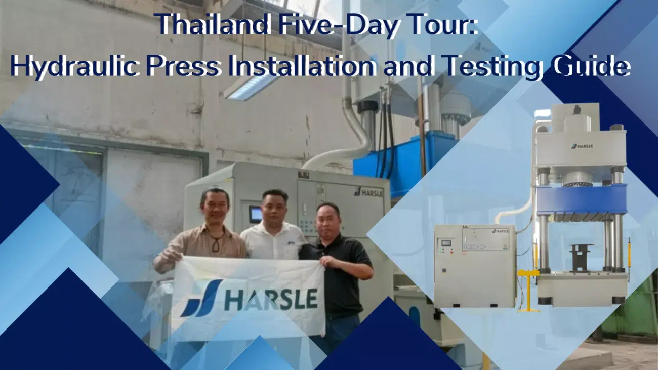 Hydraulic Press Installation And Testing Guide