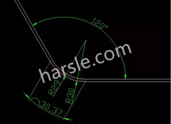 Bending Angle Calculation