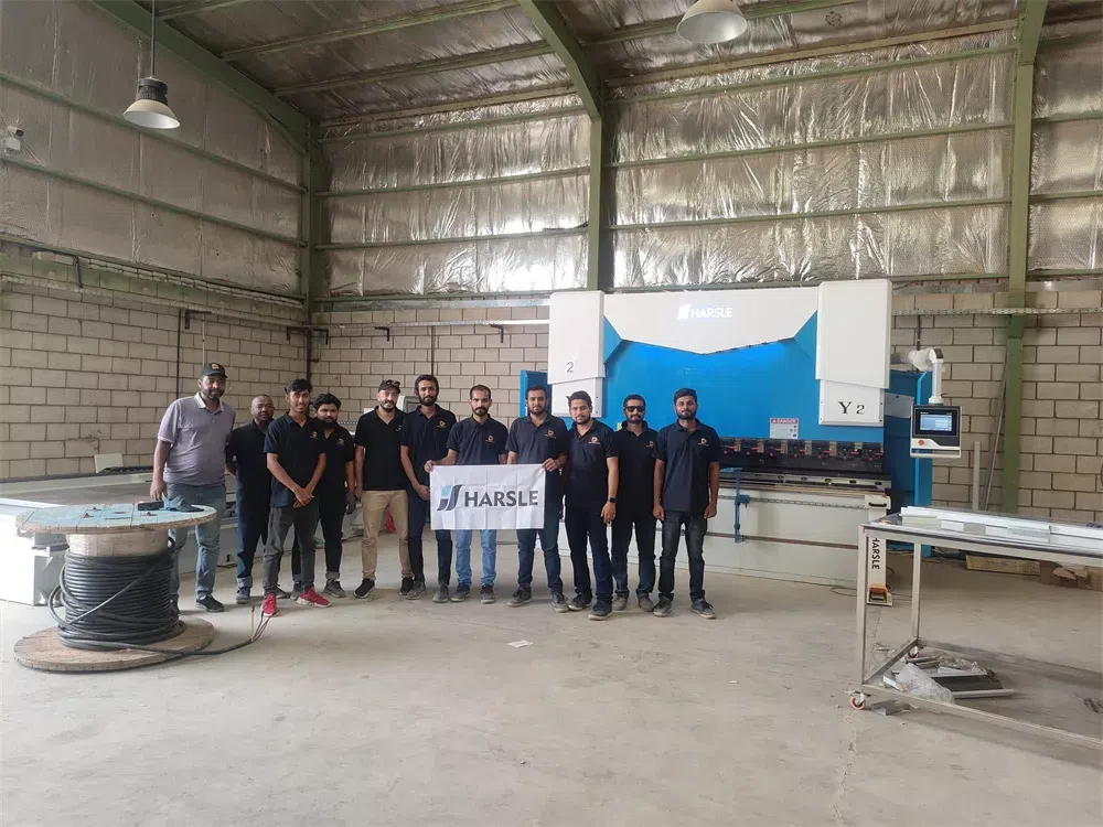 Servicio posventa de maquinaria exitoso en Arabia Saudita