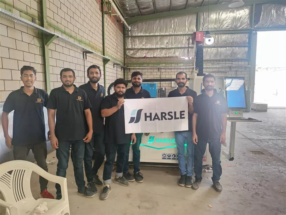 Servicio posventa de maquinaria exitoso en Arabia Saudita