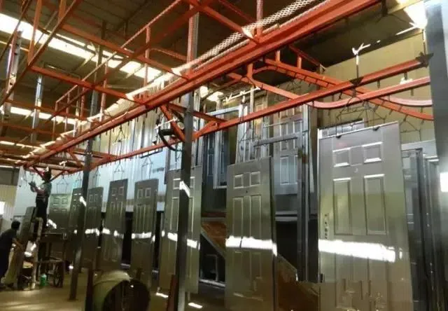 Processo di produzione della porta di sicurezza