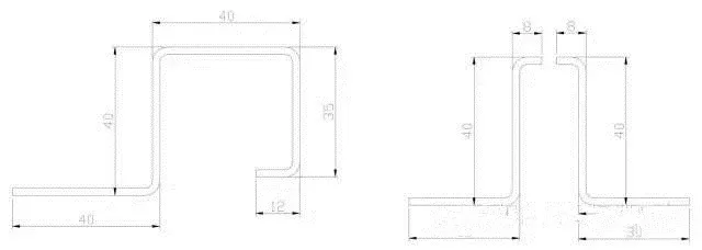 Proceso de doblado de chapa metálica - Orificio de doblado