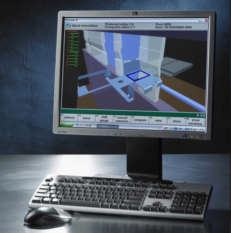 DELEM Profile-T offline Software Programming For Full 3D Simulation For Sheet Metal Bending