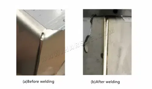 Deux secrets sur l'application de la conception de tôles dans la structure de boîtes de soudage laser