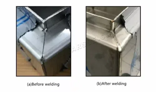 Deux secrets sur l'application de la conception de tôles dans la structure de boîtes de soudage laser