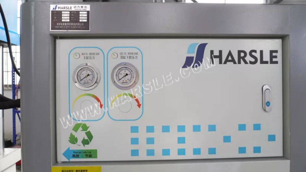 Limpieza y mantenimiento de prensas hidráulicas