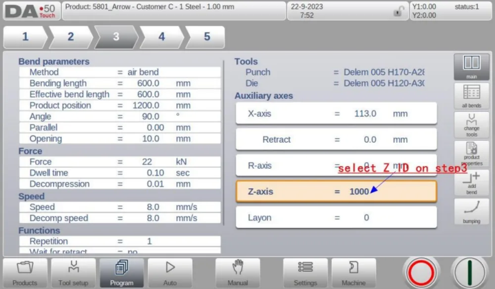 Capítulo 6-9 Manual de funcionamiento del controlador Z