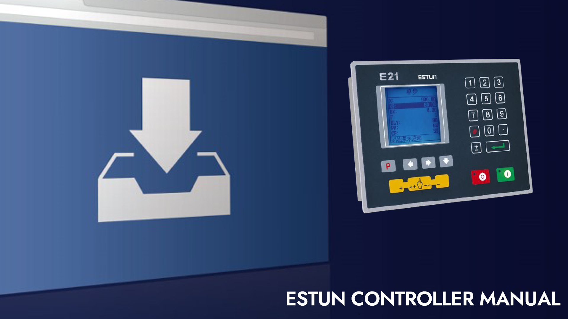 Manuale del controller ESTUN – Guida utente PDF da scaricare