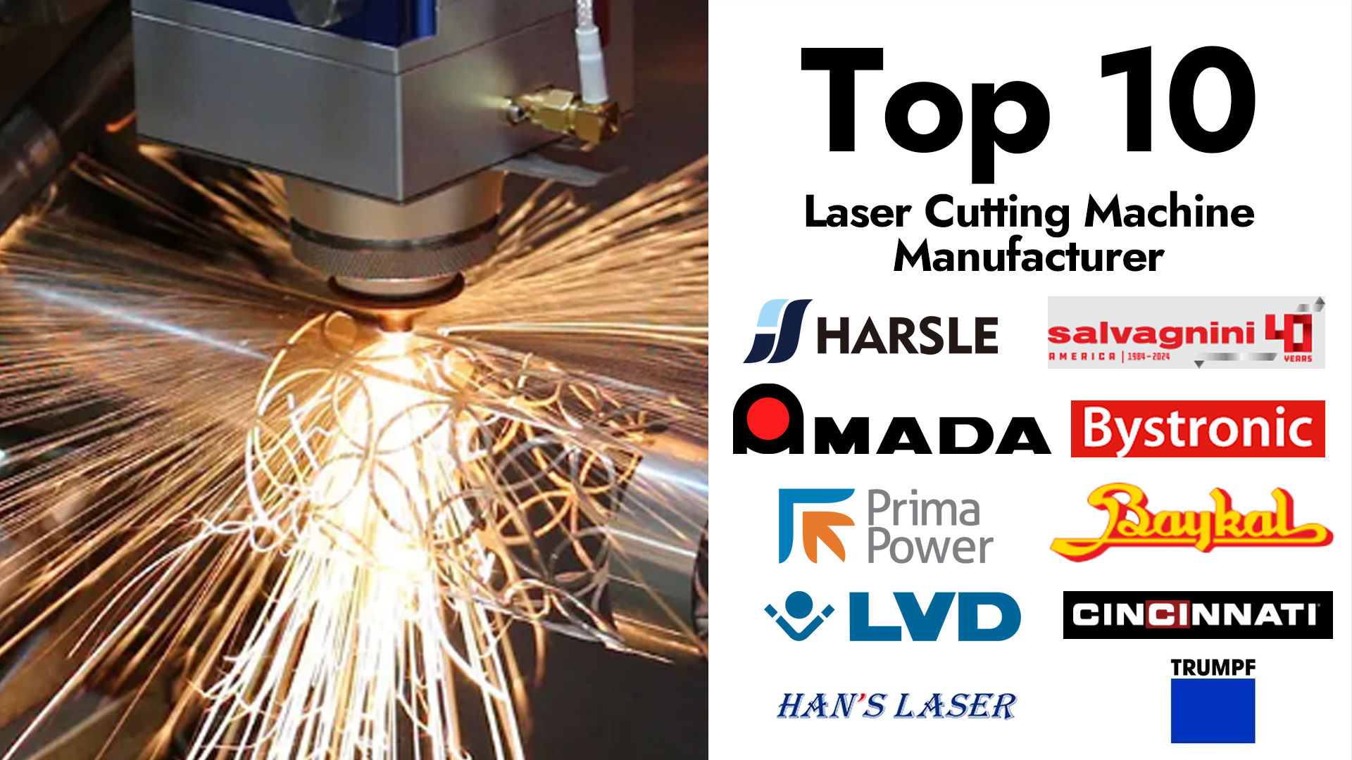 Top 10 Laser Cutting Machine Manufacturers in the Industry
