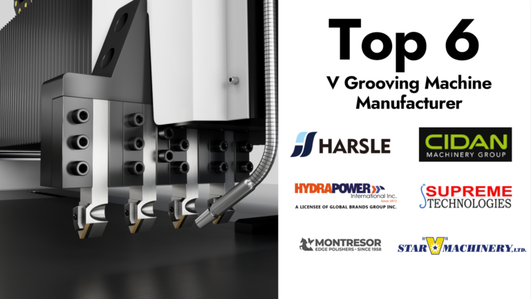 Top 6 V Grooving Machine Manufacturers You Should Know | HARSLE