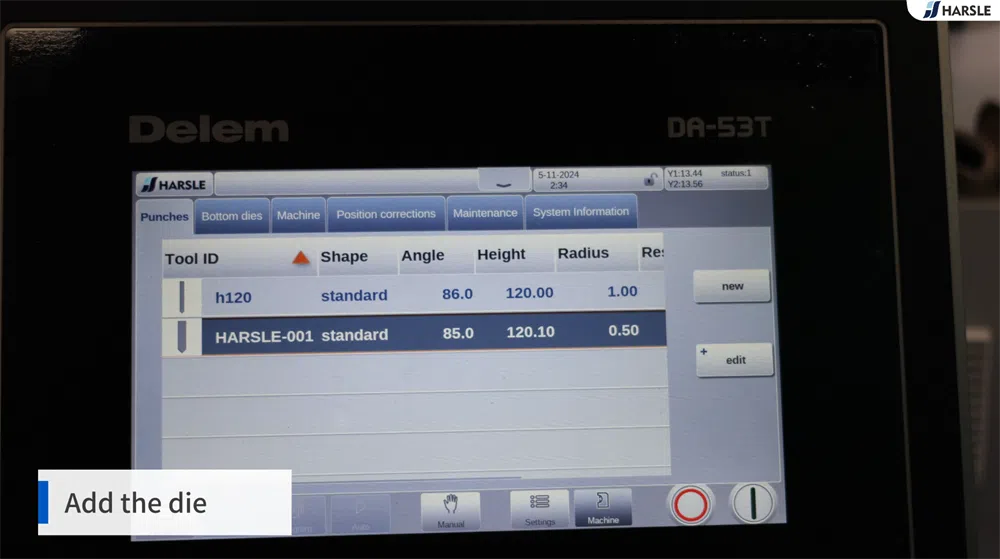Comment configurer les outillages DELEM DA53T et ajouter des moules ?