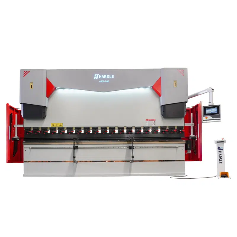 مكبس ثني CNC بخمسة محاور للبيع (3) مكبس هيدروليكي 100 طن
