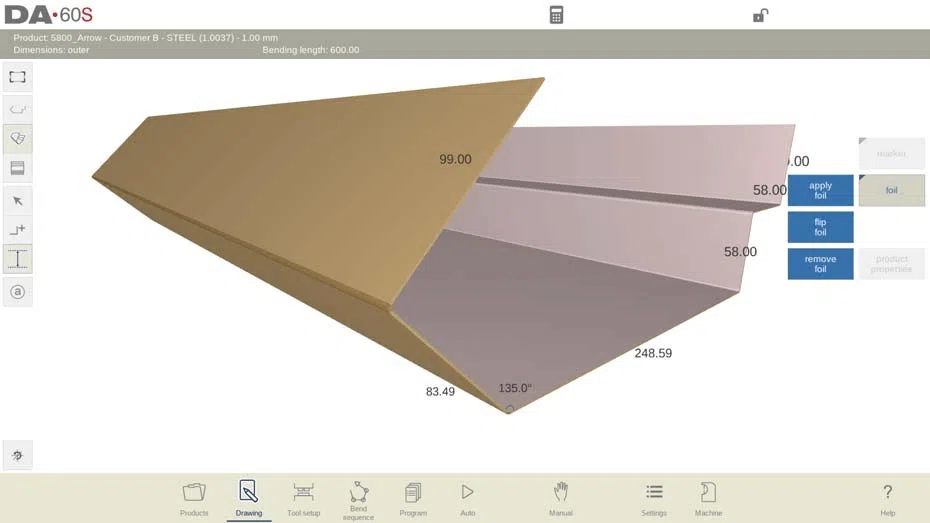 Dibujo del producto DELEM DA-66S
