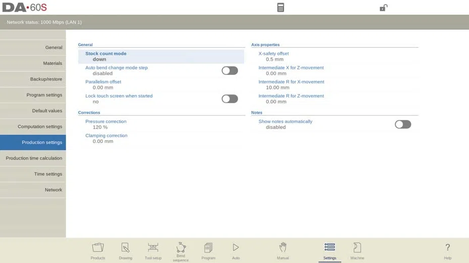 Modo de configuración del DELEM DA-66S