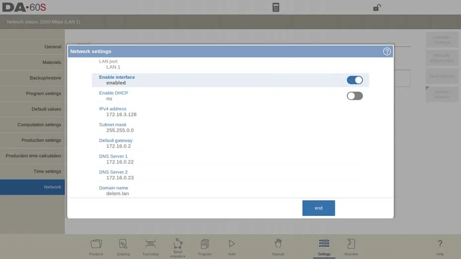 Modo de configuración del DELEM DA-66S