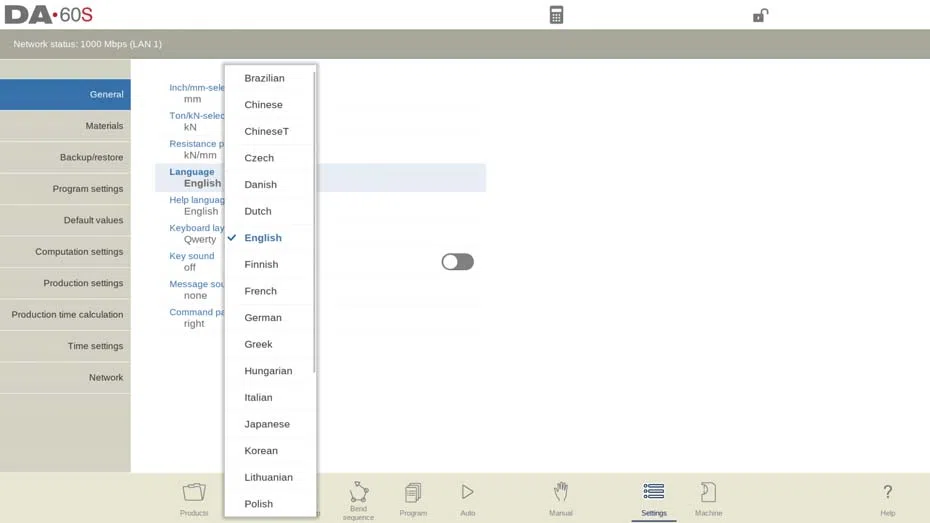 Modo de configuración del DELEM DA-66S
