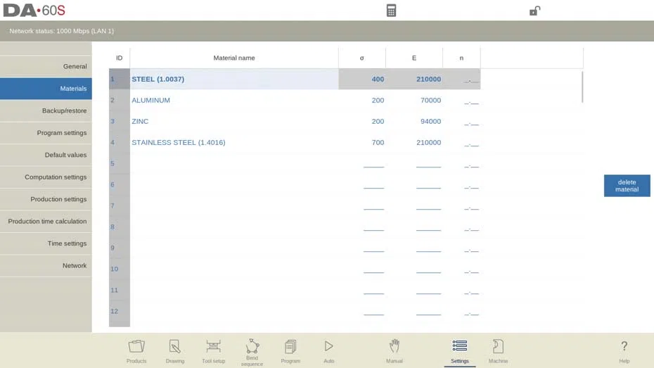 Modo de configuración del DELEM DA-66S