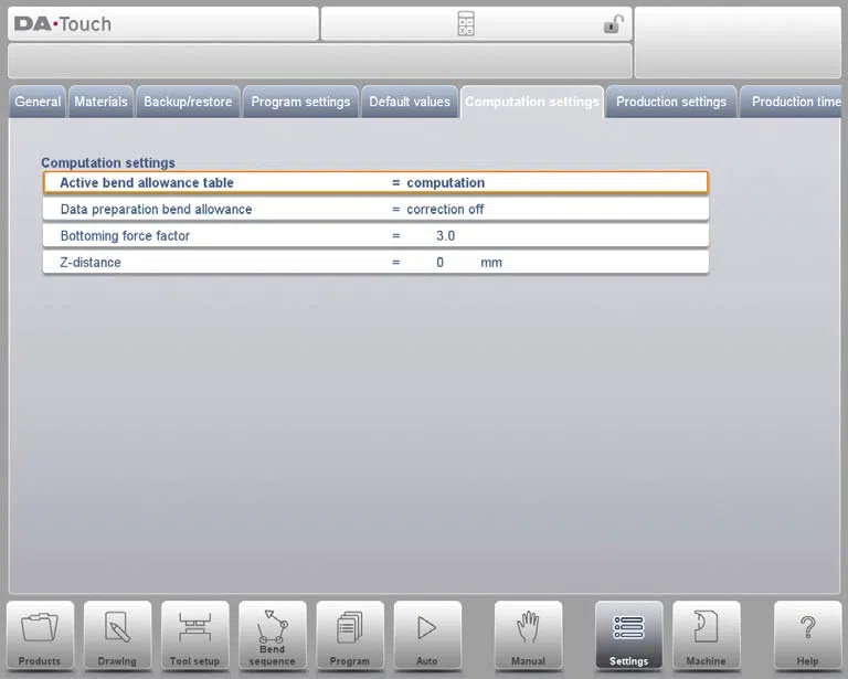 DELEM DA-66T Settings