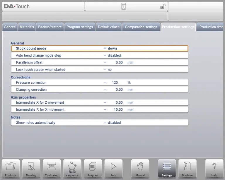 DELEM DA-66T Settings