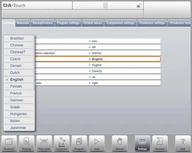 Configuración del DELEM DA-66T