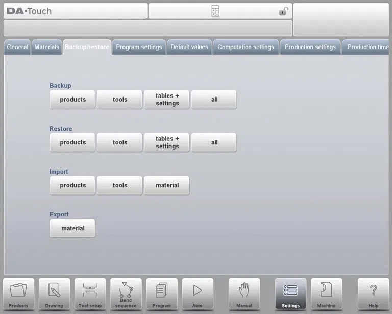 DELEM DA-66T Settings