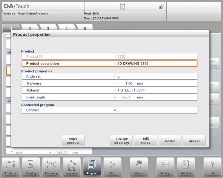Programmazione del prodotto DELEM DA-66T