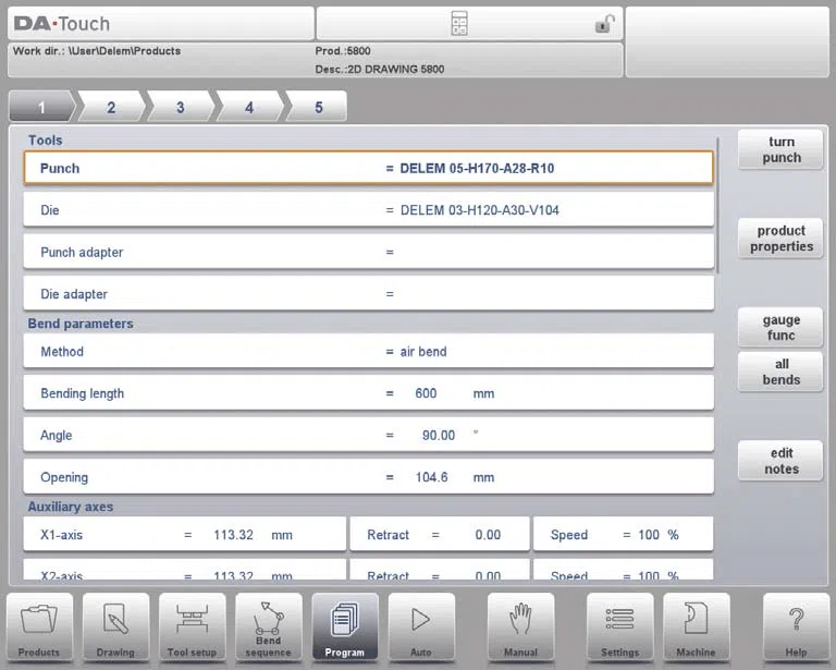 Programmazione del prodotto DELEM DA-66T