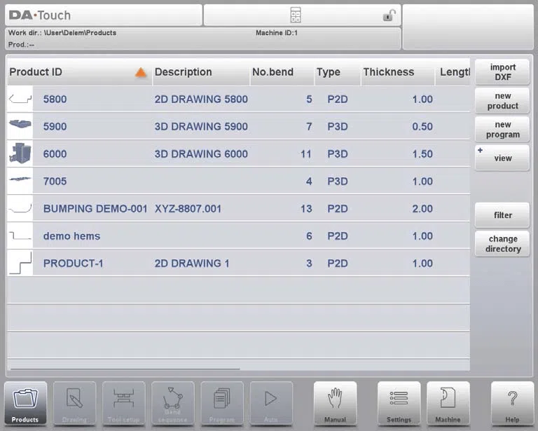 Mode Produits DELEM DA-66T