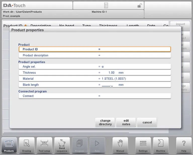 Mode Produits DELEM DA-66T