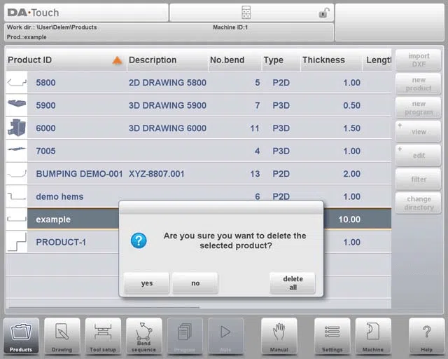 Mode Produits DELEM DA-66T