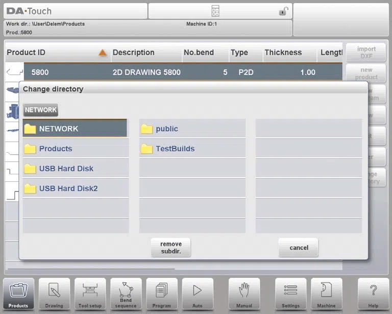 Mode Produits DELEM DA-66T