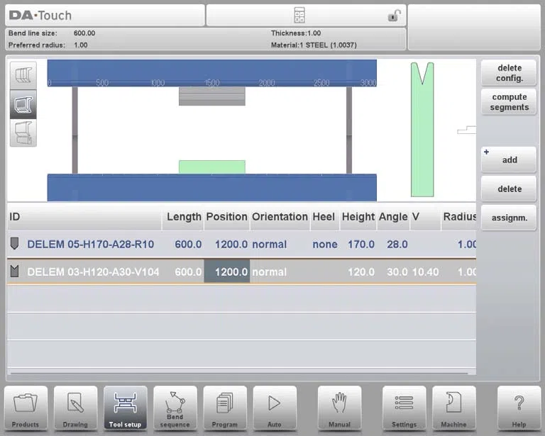 ¿Qué pasos claves implican la configuración de la herramienta DELEM DA-66T?