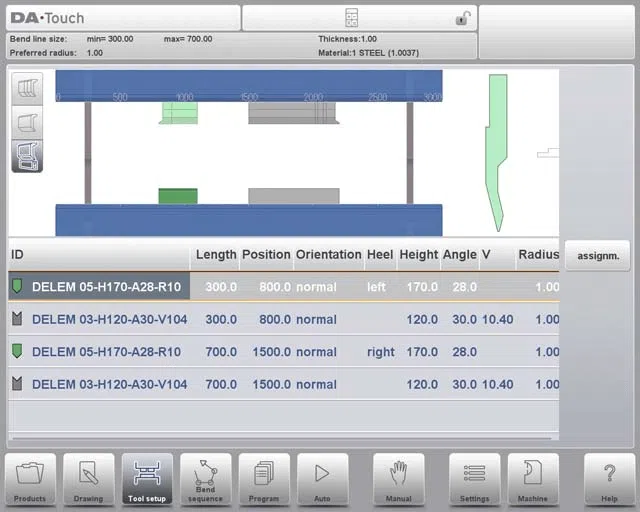 ¿Qué pasos claves implican la configuración de la herramienta DELEM DA-66T?