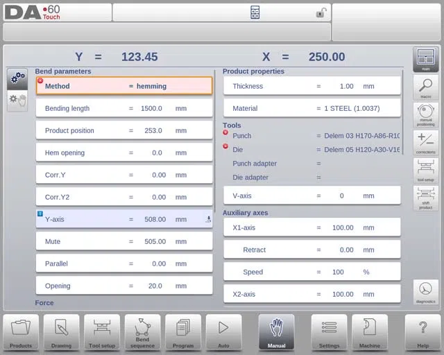 Modo Manual DELEM DA-69T
