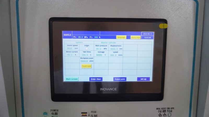 Hydraulic Press control system