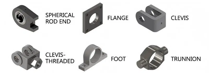 Vérins hydrauliques