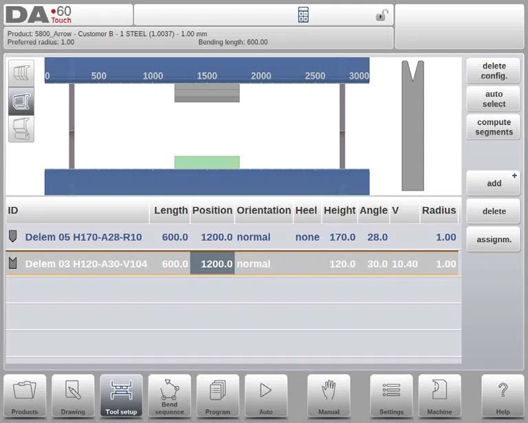Como configurar a ferramenta DELEM DA-69T?