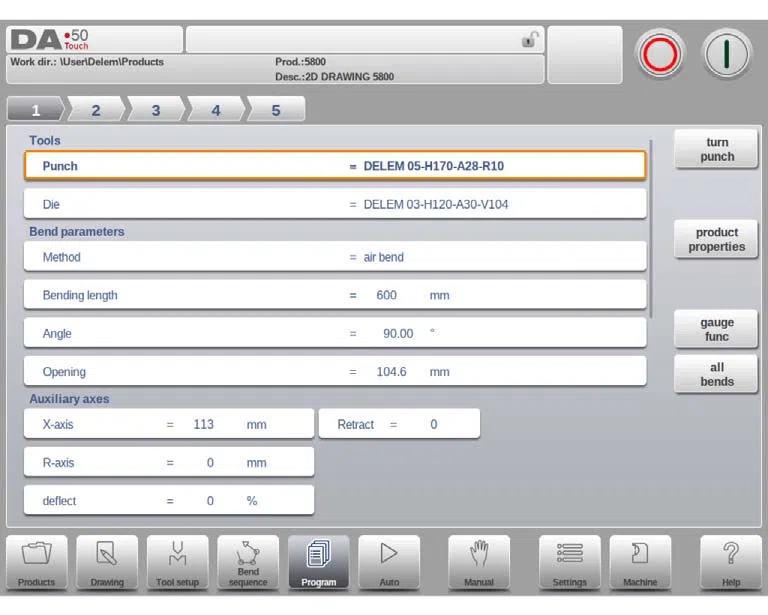 Programmation du produit DELEM DA-58T