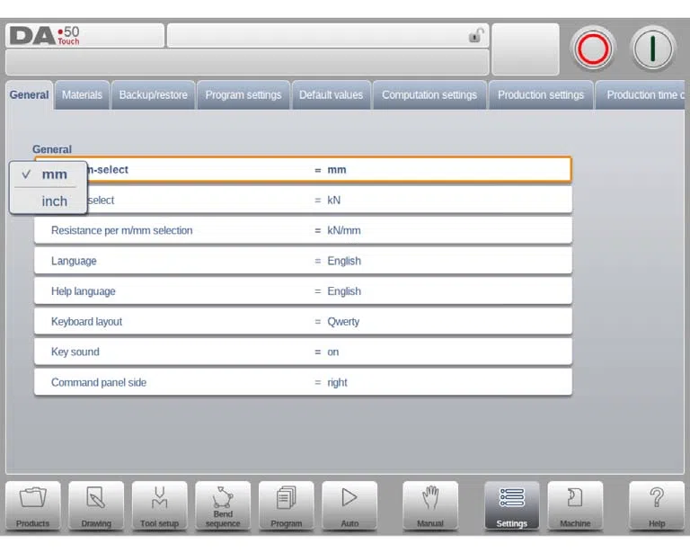 Modo de configuración del DELEM DA-58T