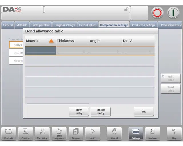 Modo de configuración del DELEM DA-58T
