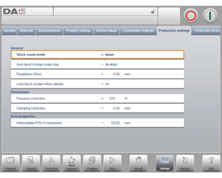 Modo de configuración del DELEM DA-58T