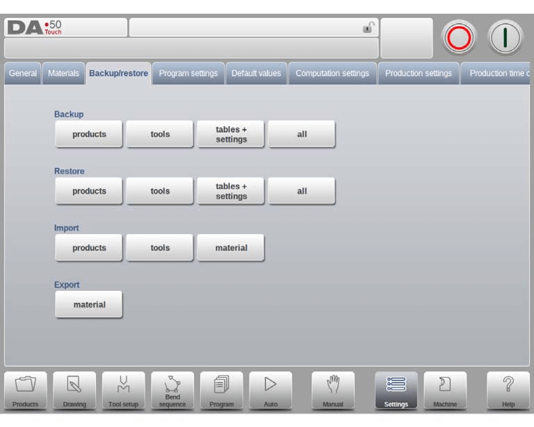 DELEM DA-58T Settings Mode